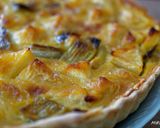 Une image de l'étape 8 de Tarte pommes rhubarbe au Cook Expert.