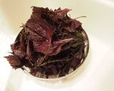 A picture of step 3 of Umeboshi- Japanese pickled plums / salt-preserved plums.