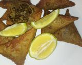 A picture of step 13 of Dengu samosas.