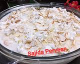 A picture of step 6 of Khoya kheer.