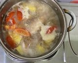 Hình bước làm 5 của món Canh chua cá diêu hồng