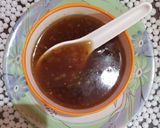 A picture of step 12 of Manchow Soup.