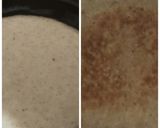 A picture of step 3 of Oats burger.