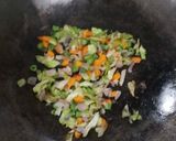 A picture of step 2 of Veg Cheesy curd sandwich.