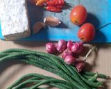 Foto langkah ke 1 dari resep Oseng Tempe Kacang Panjang Kecap Manis.