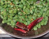 A picture of step 3 of French Beans Foogath French Beans Stir fry.