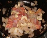 A picture of step 2 of Veg shahi gravy.