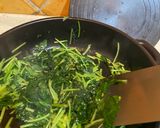 蝦仁炒山芹菜的食譜步驟4照片