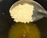 A picture of step 2 of Kachhe pakke aamo ka panna / raw mango panna.