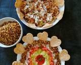 Sprout moth beans papdi chaat recipe step 8 photo