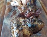 Foto del paso 6 de la receta: Asado a la parrilla de manta de chancho a la caña quemada y mollejita