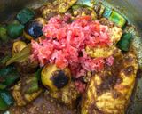 A picture of step 7 of Arabian Chicken Kabsa.