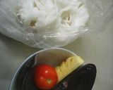 Hình bước làm 1 của món Mì Quảng Cá Lóc