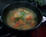 Sweetcorn vegetables soup recipe step 6 photo