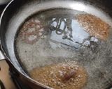 A picture of step 3 of Vidarbha special Nagpuri style Wanga batata Saoji masala bhaji.