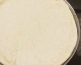 A picture of step 3 of Chicken Tikka pizza.