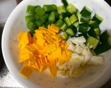 A picture of step 6 of Japanese Sushi Cake for Girl’s Festival.
