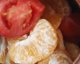 A picture of step 1 of Orange juice.