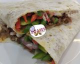 A picture of step 1 of Beef quesadilla.