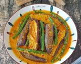 Foto langkah ke 5 dari resep Pecel Santan Terong Kacang Panjang.
