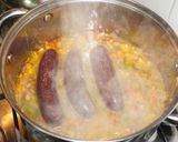Foto del paso 3 de la receta: PUCHERO DE POROTOS HALLADOS CON PRIETAS (Morcillas)