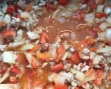 รูปขั้นตอนการทำที่ 6 ของ สปาเก็ตตี้ซอลมะเขือเทศ🍝🍅