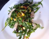 Foto del paso 13 de la receta: La ensalada de Popeye (espinacas y tocino)