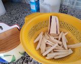 Foto del paso 2 de la receta: Macarrones con berenjena y queso parmigiano