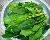 A picture of step 1 of Spinach and Lentil.