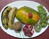 A picture of step 1 of Fruits Salad.