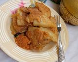 Fried yam with eggmatakin girki5 hoto