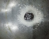 A picture of step 6 of Coconuts and dates ladoo.