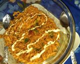 A picture of step 7 of Spicy pasta.