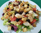 Foto del paso 6 de la receta: Ensalada de brotes con pollo y piña