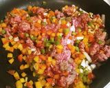 A picture of step 1 of Taco Rice Skillet.
