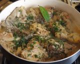 Foto del paso 2 de la receta Pollo con salsa de zanahorias y hierbas frescas