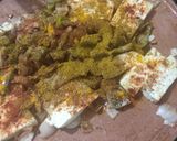 A picture of step 8 of Kadhai paneer.