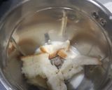 A picture of step 2 of Muskmelon phirni.