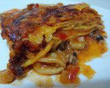 Foto del paso 4 de la receta: Lasaña de boloñesa de marisco y calamar