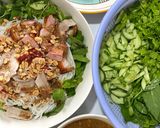 Hình bước làm 3 của món Bún Mắm Nêm Thịt Luộc