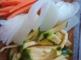 Ensalada de spaguettis y verduras salteadas 🍝