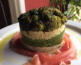 Foto del paso 6 de la receta Timbal de quinoa y brócoli con panceta