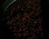 A picture of step 2 of Lal moth dal.