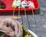 Foto langkah ke 5 dari resep Sate Cenil Singkong.