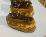 Foto del paso 13 de la receta: Eclairs con cremoso de pomelo y profiteroles !!!