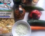 Foto del paso 1 de la receta: Noodles de huevo al estilo oriental, con setas namiko, para vegetarianos