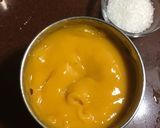 A picture of step 2 of Mango Popsicles.