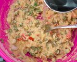A picture of step 2 of Dry Gatte Ki Sabzi.