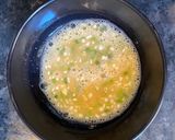 A picture of step 2 of Thai omelette (Kai Jeow).