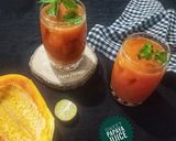 A picture of step 6 of Sweet Papaya Juice.